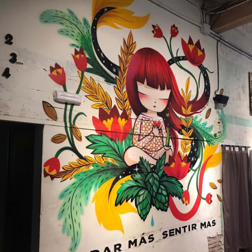 Sentir Más | Murals by Julieta XLF | La Escuela de Ruzafa in València