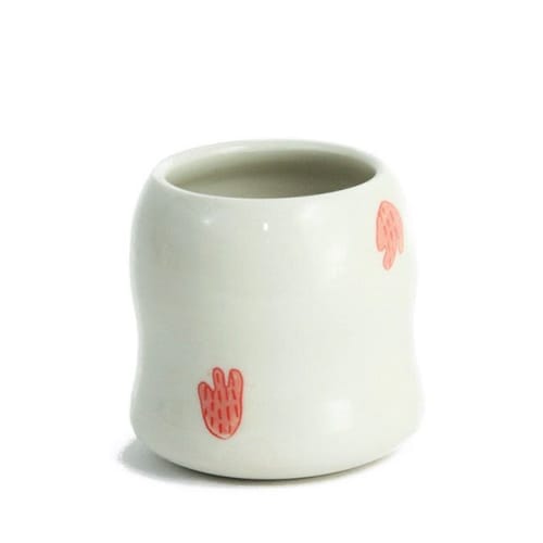 Ghost Hand Cup | Drinkware by Coco Spadoni Ceramics