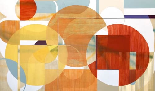 LA Series | Oil And Acrylic Painting in Paintings by TS ModernArt Studio