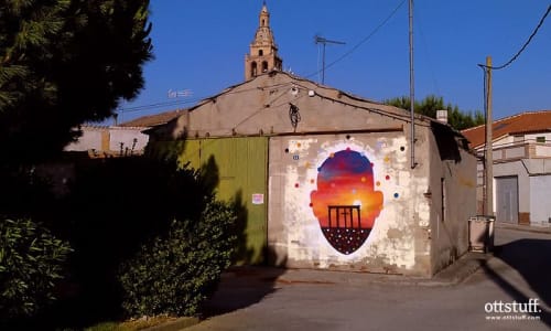 Humilladero | Street Murals by OTTSTUFF