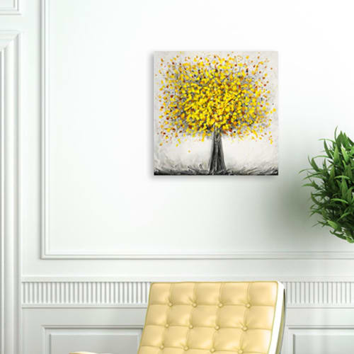 Sun Tree Original painting on canvas | Paintings by Amanda Dagg
