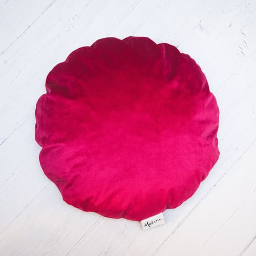 Velvet Meditation Cushions | Pillows by Melike Carr