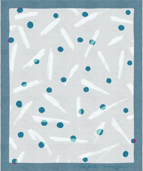 Rug Joy hand-knotted children room bright | Area Rug in Rugs by Atelier Tapis Rouge