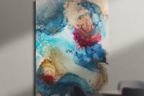 learn by fire | Mixed Media by Amanda M Moody