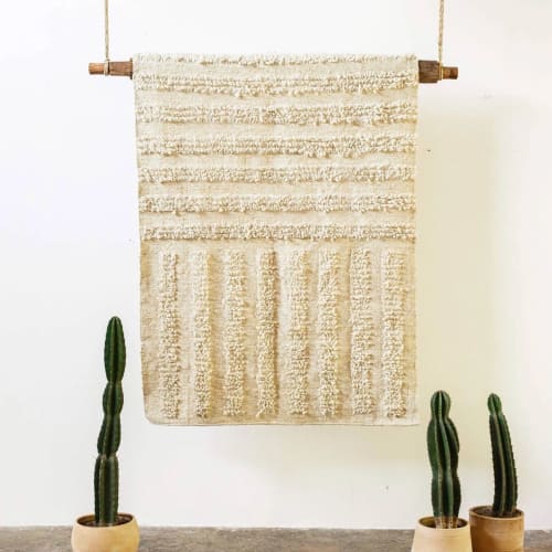 Linear II Wool Rug | Rugs by Meso Goods