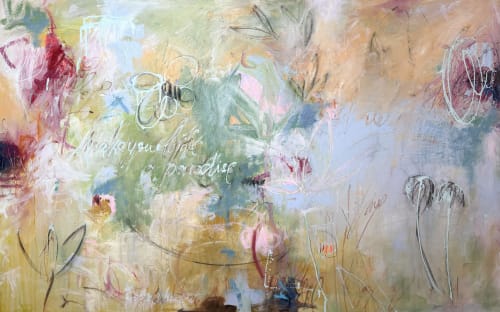 Make your life a paradise No.3 | Paintings by Bea Schubert