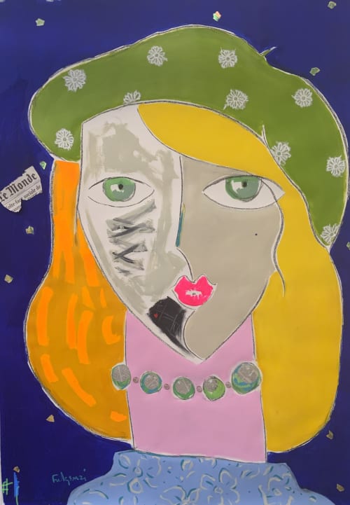 Repose | Mixed Media by Maureen FULGENZI