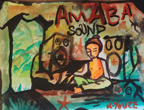 Amaba Sound | Paintings by Kailash Youze
