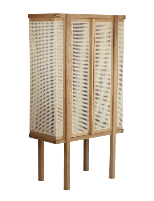 Rattattan Curiosity Cabinet | Storage by SinCa Design