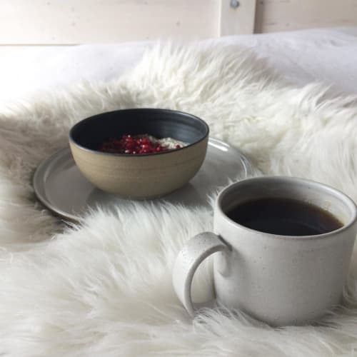 Classic Mug and Breakfast Bowl | Tableware by Erika Arbour-Nevins (Wicked Wanda)
