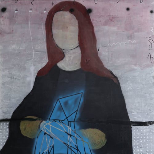 Muse | Oil And Acrylic Painting in Paintings by silvia poloto