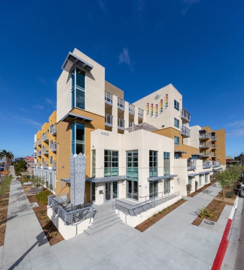 You Are Home | Architecture by Stone Paper Scissors | North Park Senior Apartments in San Diego