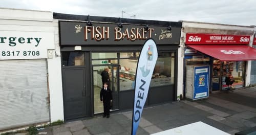 Signage | Signage by C-That | The Fish and Kebab Basket in London