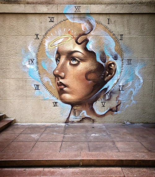 Innocence in the Eye | Murals by Filite