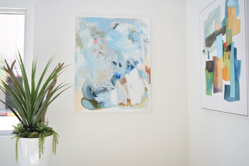 Tidal Pool | Paintings by Cat Huss | The Cosmopolitan Apartments in Corpus Christi