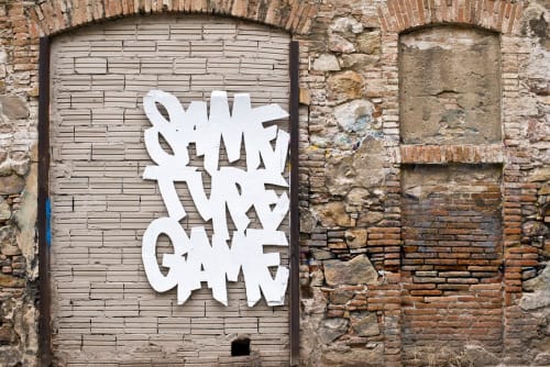 Same Type Game | Street Murals by Ashwan