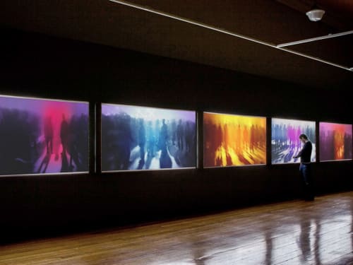 Back Light Installation & Projection | Photography by Sven Pfrommer