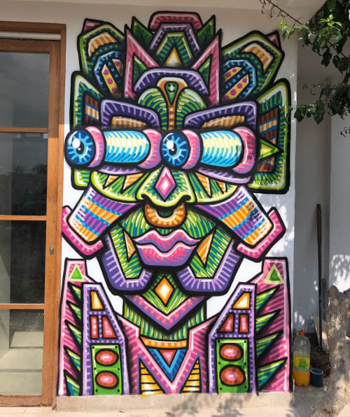Interdimensional Creature | Murals by Chris Dyer