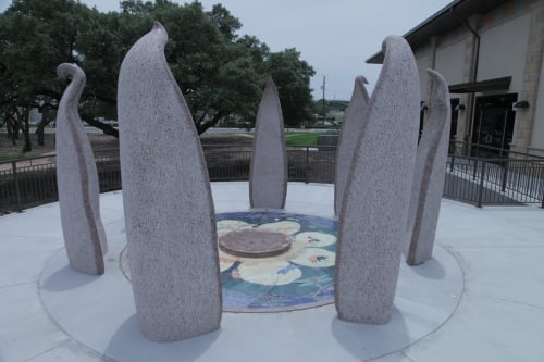 Lotus | Public Sculptures by Philippe Klinefelter | Austin, TX in Austin