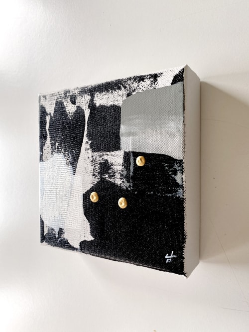 SOLD MINI Modern Abstract Original Art | Oil And Acrylic Painting in Paintings by NAMYOONSOOART