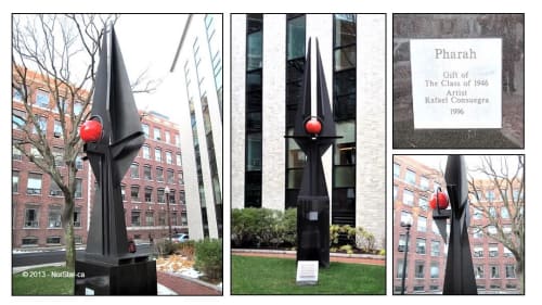 Pharah | Public Sculptures by Rafael Consuegra Sculptor | Northeastern University - Boston, MA in Boston