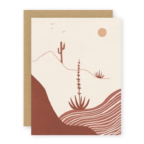 Desert Afternoon Card | Art & Wall Decor by Elana Gabrielle