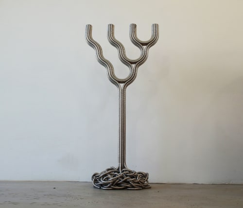 FLUX -candelabrum | Candle Holder in Decorative Objects by JAN PAUL
