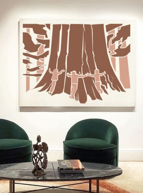 EDITION PRINT Tree Huggers | Art & Wall Decor by Richard Gene Barbera