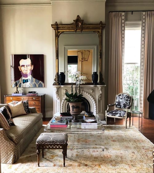 Lincoln | Paintings by Ashley Longshore