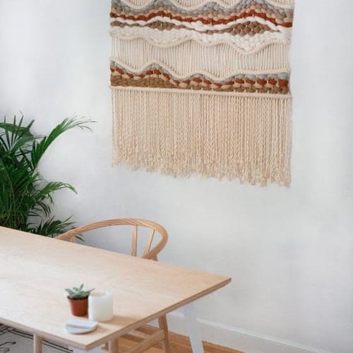 Macrame Wall Hanging - Dyed Diamond Tapestry - Doris by Rianne Aarts