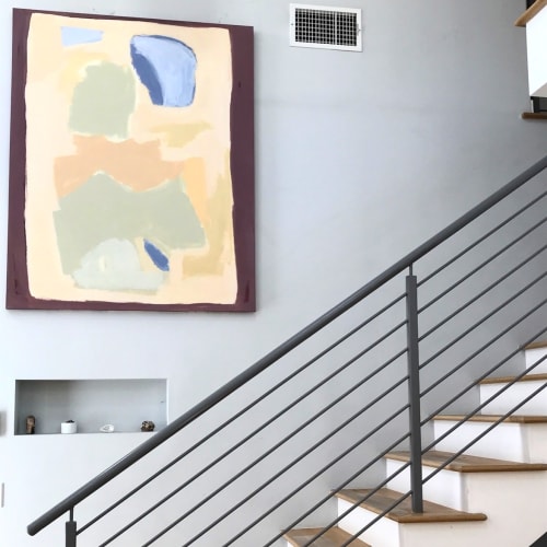 oasis- from above | Paintings by Sara Marlowe Hall
