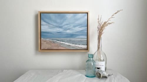 "Storm's a-brewin'" | Oil And Acrylic Painting in Paintings by Coleman Senecal Art