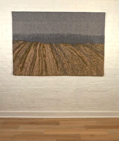 Treads of Land and Weather | Tapestry in Wall Hangings by Contemporary Tapestry Weaving