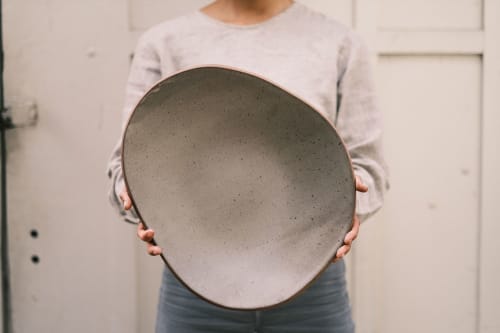 Ceramic Serving Platter in Slate | Serveware by Pyre S