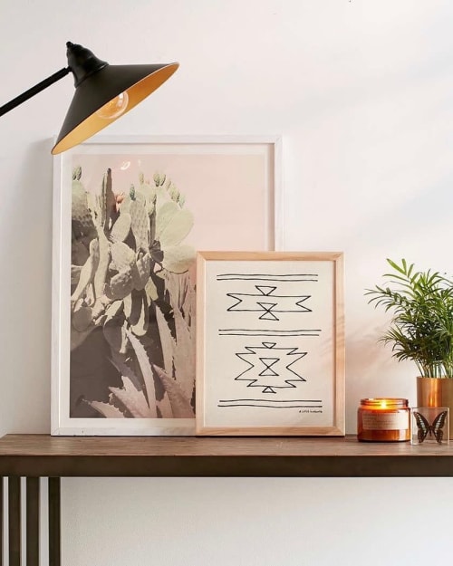 New Mexico | Framed Textile | Wall Hangings by Little Korboose