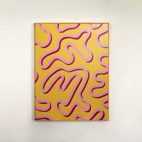 Freedom of Daughters | Paintings by Nicole (NNUZZO) Poppell | Daughter's Diner in Oakland