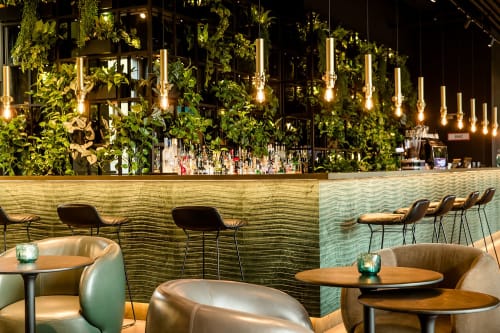 Eco Interior Wall Coverings for Hotel Design | Tiles by Lithos Design | Motel One in München