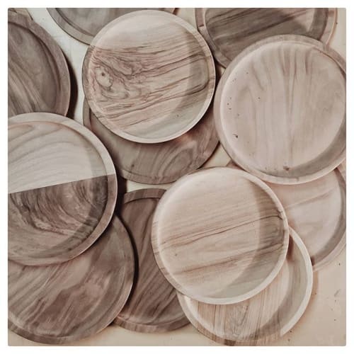 Wooden Plates & Charger Plates | Tableware by Galpón | Hawksworth Restaurant in Vancouver