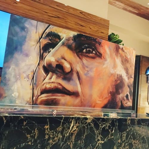 Jason Taylor, Hall of Fame | Paintings by WilleyArt | Hard Rock Stadium in Miami Gardens