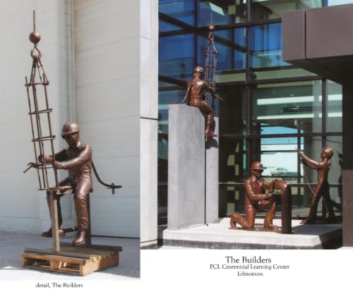 Builders, The | Public Sculptures by Don Begg / Studio West Bronze Foundry & Art Gallery