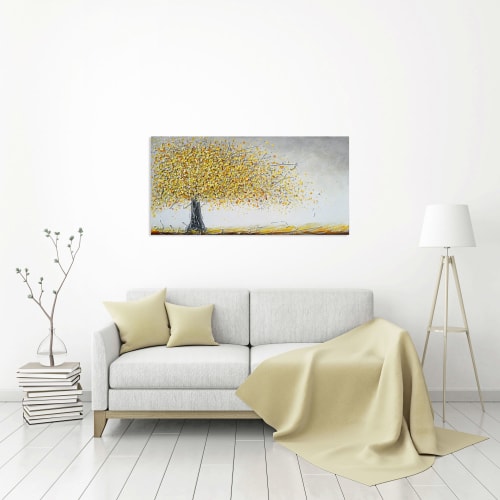 Yellow Bloom | Paintings by Amanda Dagg
