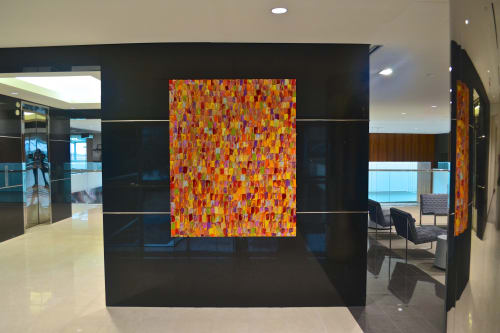 "Popsicle" 48x60" Original Oil on Canvas | Paintings by Melissa Ellis Art | 8222 Douglas Ave in Dallas