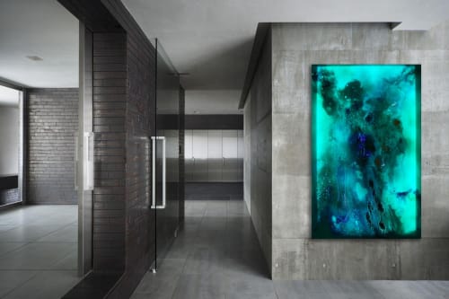 Backlit Glass Wall Art | Art & Wall Decor by GlassXpressions - Lisa de Boer
