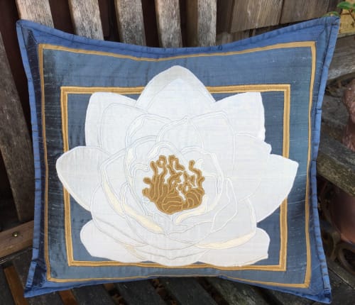 Magnolia | Pillows by APPLIQUE ARTISTRY