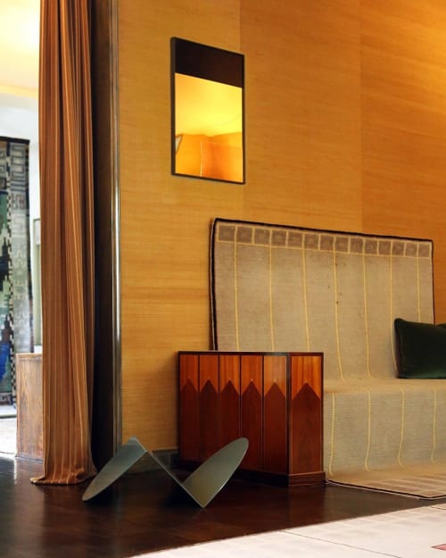 Constructive Mirror Series | Art & Wall Decor by Nina Cho | Eliel Saarinen House in Bloomfield Hills