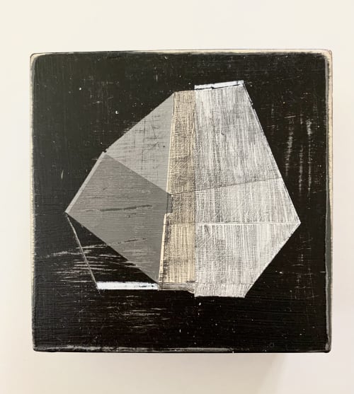 Spatial Verbs - Small Format Painting | Paintings by Ramon I. Bonilla