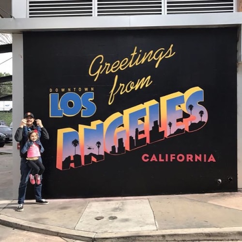 Greetings from Downtown Los Angeles | Murals by The Draculas | Medallion Apartments in Los Angeles