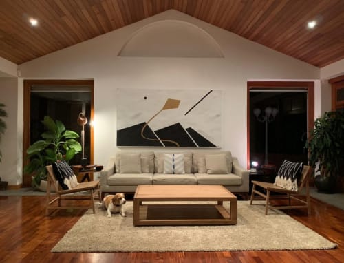 Custom painting, collector´s home | Paintings by Mod Cardenas