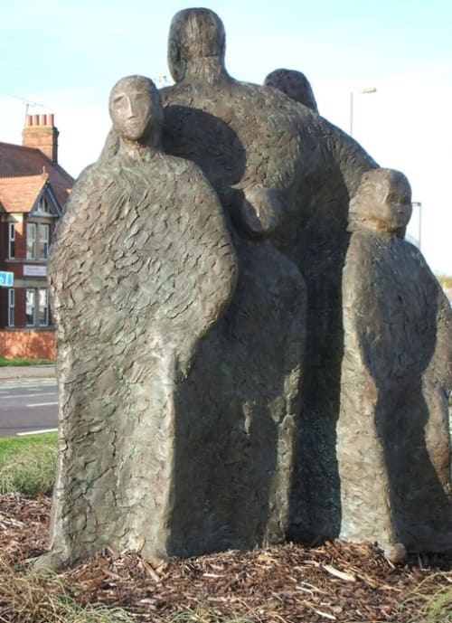 Together | Public Sculptures by Diana Bell | Lidl in Oxford