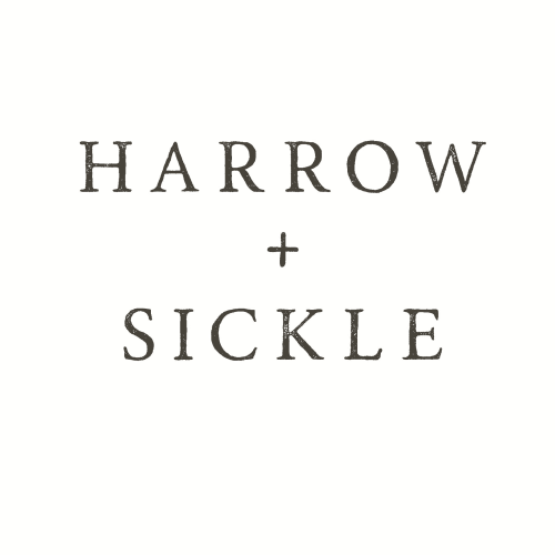 Harrow and Sickle Leather Design